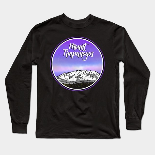 Mountain Mout Timpanogos Long Sleeve T-Shirt by mailboxdisco